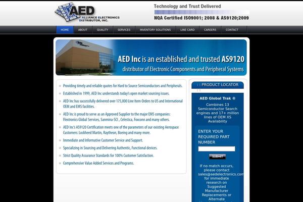 aedelectronics.com site used Aed