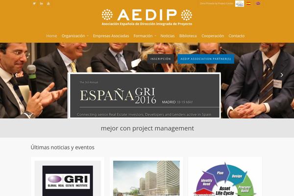 Salient theme site design template sample
