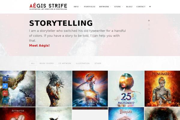 GridStack theme site design template sample