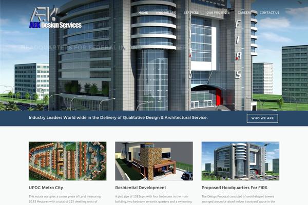 Construction theme site design template sample