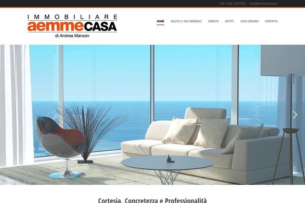 Realty theme site design template sample