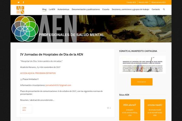 aen.es site used Aen-theme