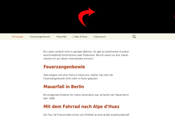 Twenty Thirteen theme site design template sample