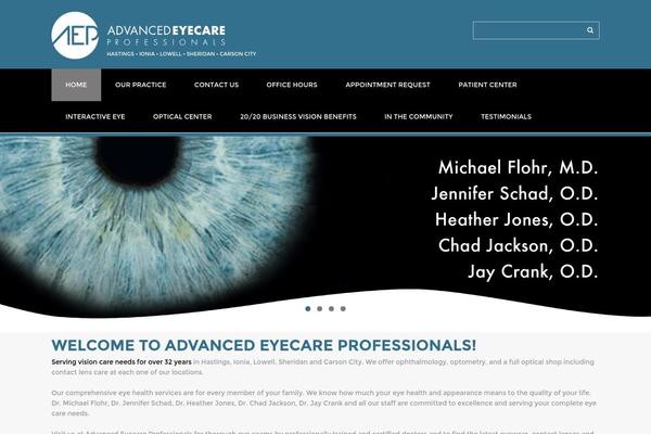 aepeyecare.com site used Imc_layout_seven