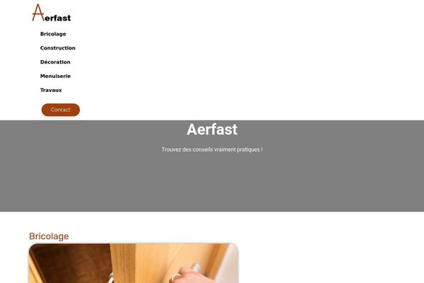 aerfast.fr site used Monsitelocal