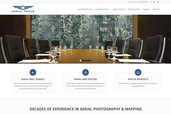 Enfold theme site design template sample