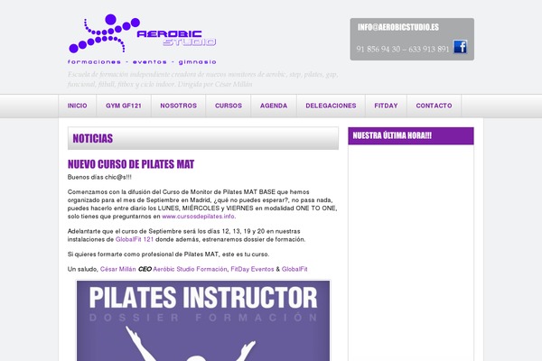 aerobicstudio.es site used Fitpro-standard-2.1