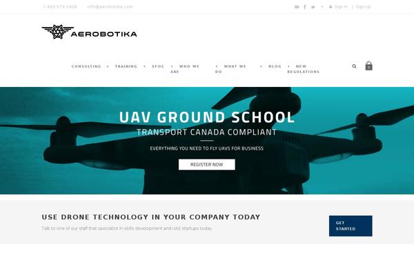 aerobotika.com site used Clevercourse-v1-27