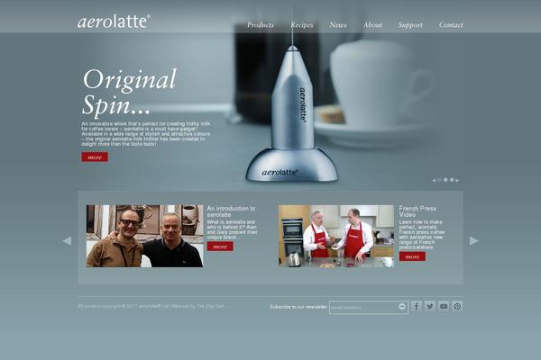 aerolatte.com site used Aerolatte