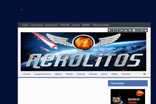 aerolitos.com.br site used Goodnews 5.5