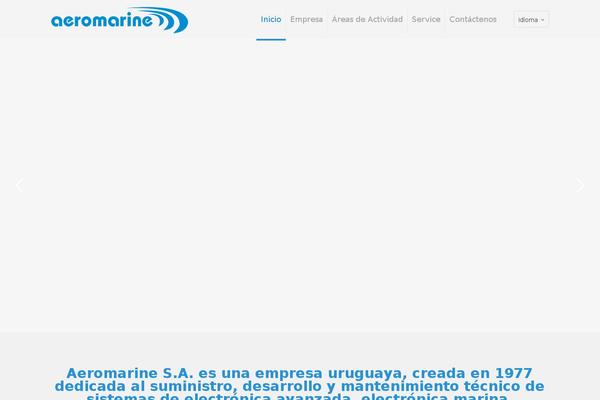 aeromarine.com.uy site used Aeromarine