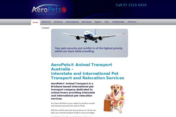 aeropets.com.au site used Aeropets