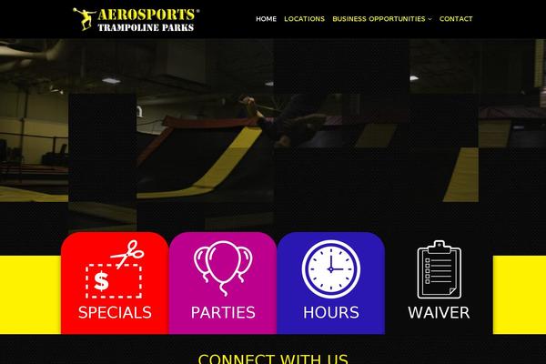 aerosportsparks.com site used Xcelerator-theme-child