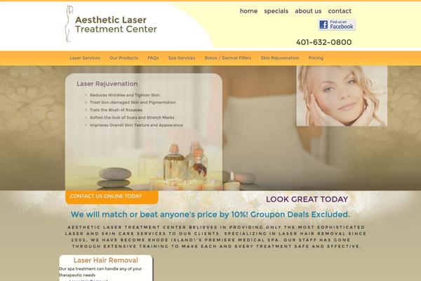 aestheticlasertreatment.com site used Aesthetic