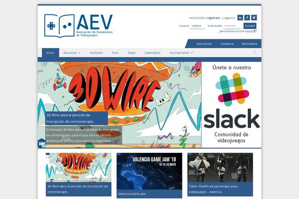 aev.org.es site used Discoverer