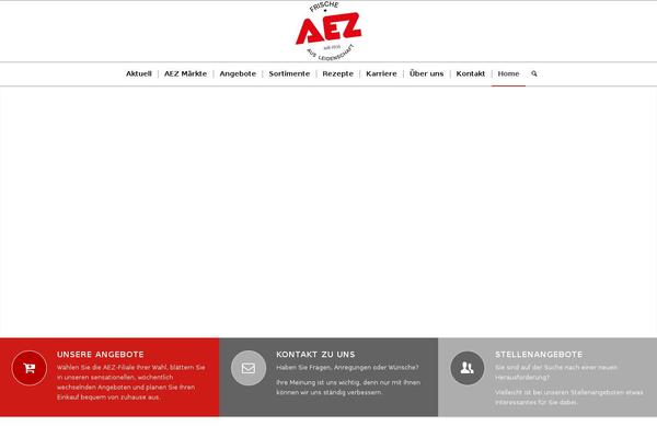 Enfold theme site design template sample