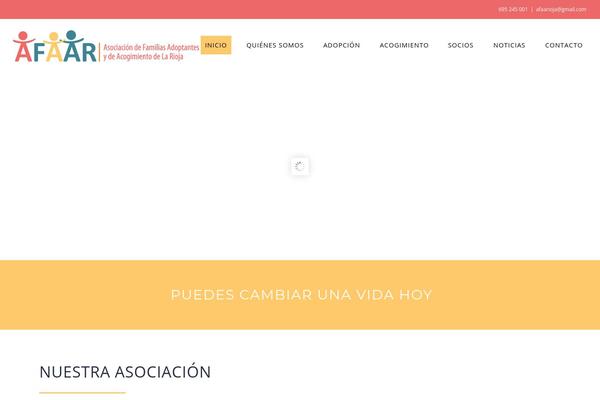 afaar.es site used Dissentia-child-theme