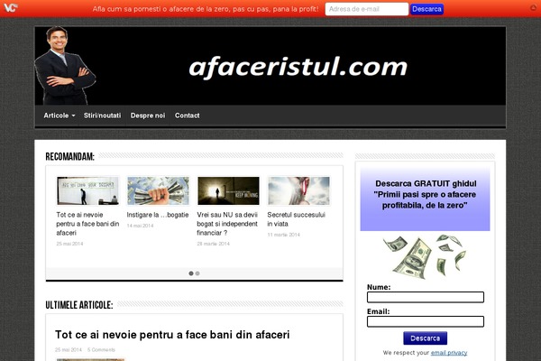 Sahifa theme site design template sample