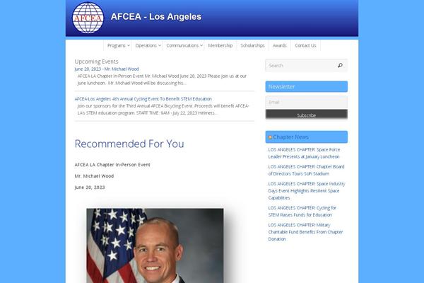 afcea-la.org site used Iced-mocha-master