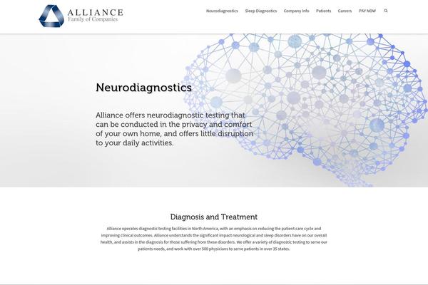 Dante theme site design template sample