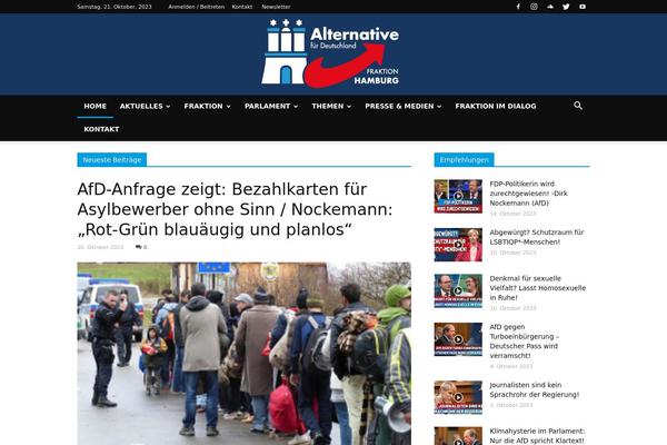 afd-fraktion-hamburg.de site used Newspaper Child