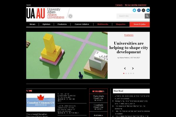affairesuniversitaires.ca site used Universityaffairs-2020
