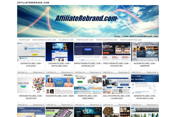 affiliaterebrand.com site used Photologger