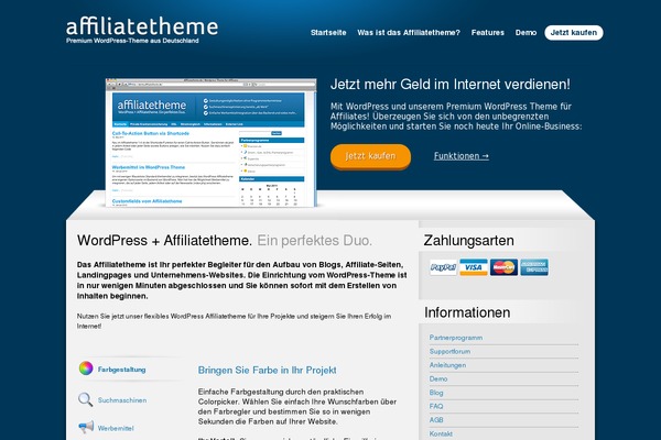 Omnitheme theme site design template sample