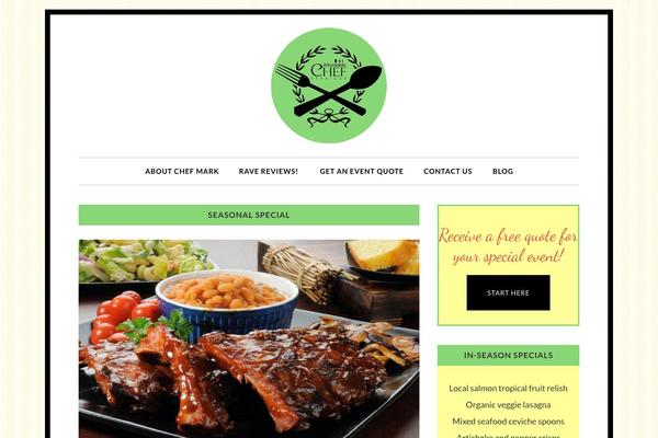 Daily Dish Pro theme site design template sample