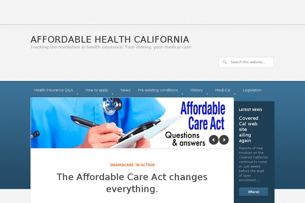affordablehealthca.com site used Education