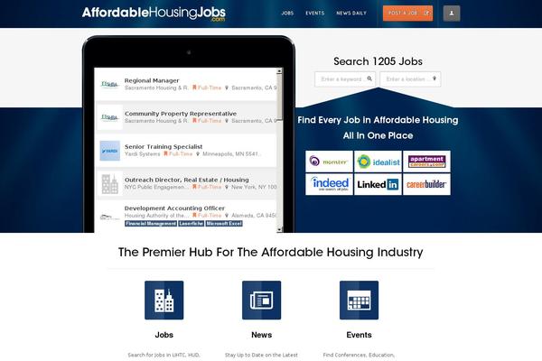 affordablehousingjobs.com site used Jobengine-child