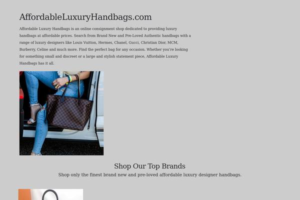 affordableluxuryhandbags.com site used Roket