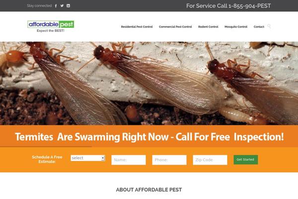 affordablepest.com site used Affordablepest
