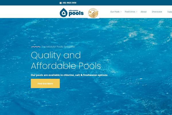 affordablepools.com.au site used Affordablepools