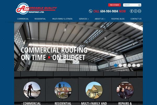 affordablequalityroofing.com site used Aqr2015