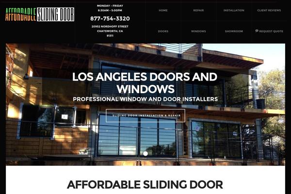 affordableslidingdoor.com site used Munch