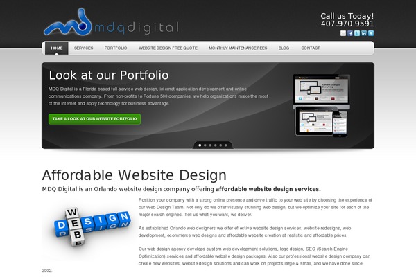 affordablewebsiteorlando.com site used Mdqdigital