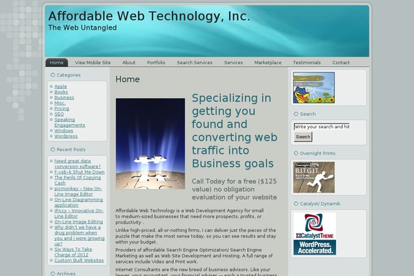 WPTest WordPress theme, websites list used WPTest theme WPTest theme websites examples