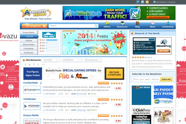 wprs-awh theme websites examples