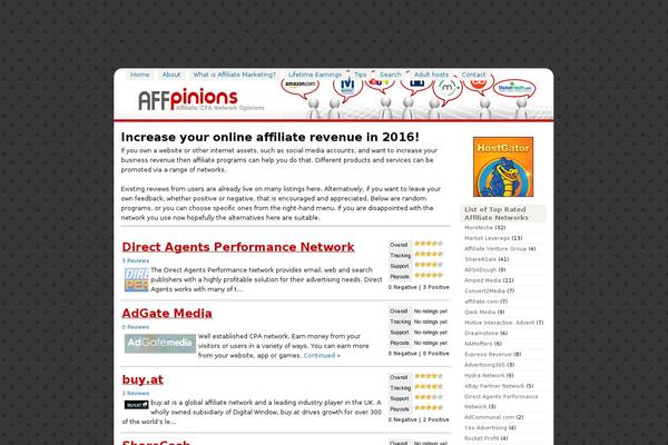 affpinions.com site used Awh