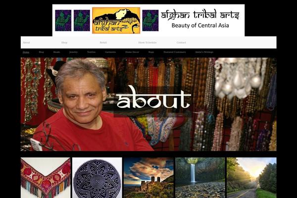 afghantribalarts.com site used Impressiontheme