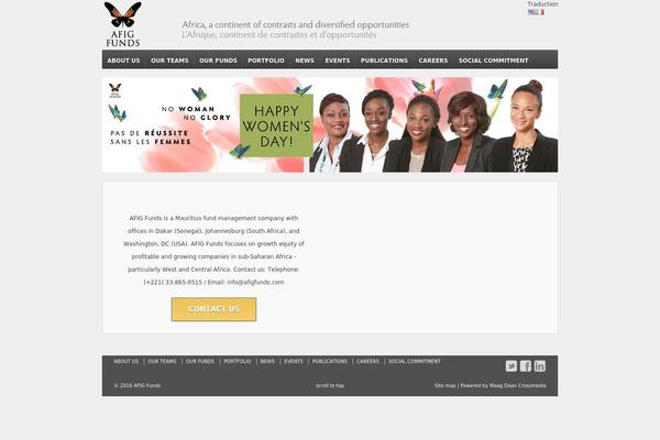 Responsive theme site design template sample