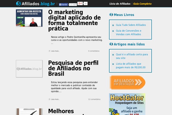 afiliados.blog.br site used Extrachild
