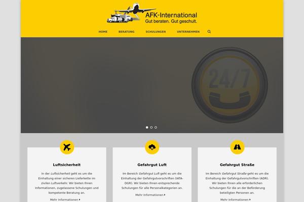 afk-international.de site used Jupiter