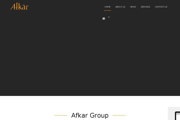 Aagan theme site design template sample