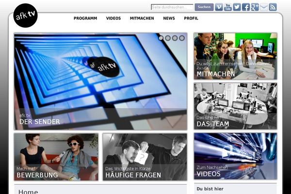 afktv.de site used Afk-tv-theme