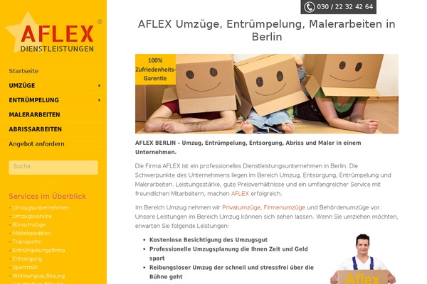 aflex.berlin site used Listandsell