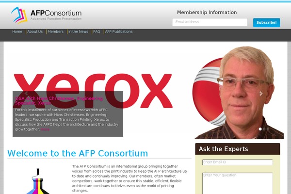 afpcinc.org site used Afp