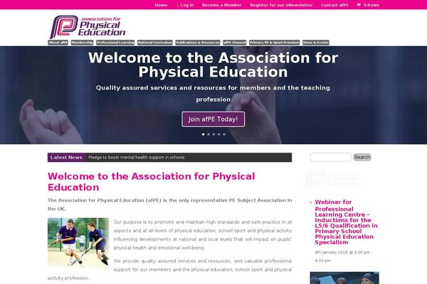 afpe.org.uk site used Afpe