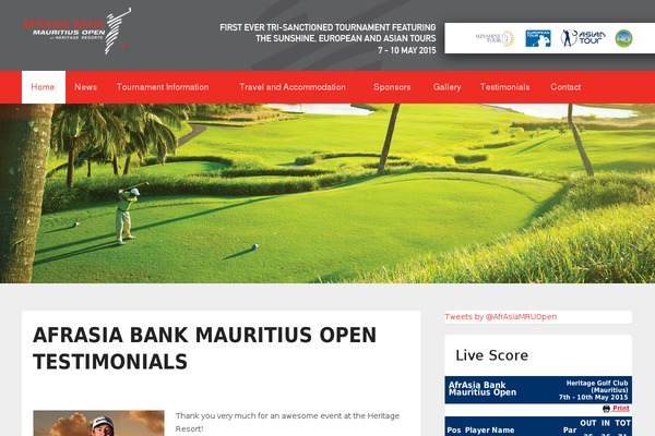 afrasiabankmauritiusopen.com site used Afrasia
